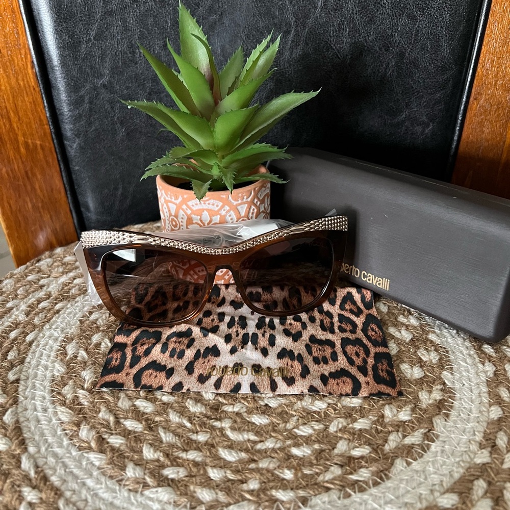Roberto Cavalli Brown Sunglasses